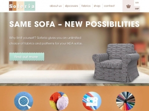 Soferia - professional covers for IKEA sofas